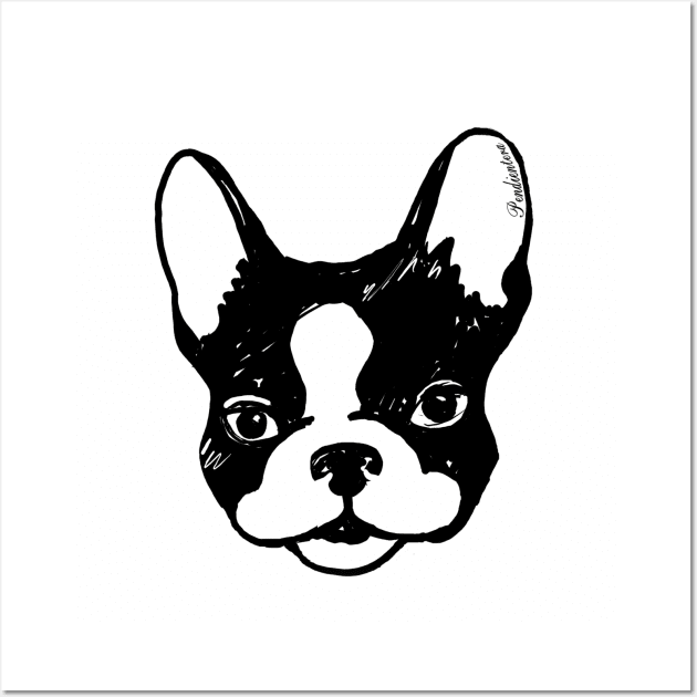 French Bulldog Wall Art by Pendientera